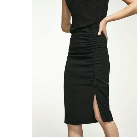 Massimo Dutti Dresses & Skirts - Massimo Dutti Pencil Midi Skirt, black